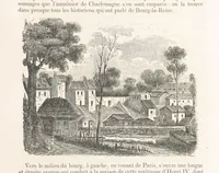 An illustration from Les Environs de Paris, histoire, monuments, paysages ... Par l'élite de la littérature contemporaine (L. Gozlan, J. Janin, Viollet-Leduc, etc.) ... 200 dessins. [Edited by J. E. C. N (1855)