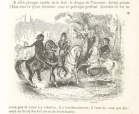 An illustration from Les Environs de Paris, histoire, monuments, paysages ... Par l'élite de la littérature contemporaine (L. Gozlan, J. Janin, Viollet-Leduc, etc.) ... 200 dessins. [Edited by J. E. C. N (1855)
