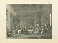 An illustration from The History of the French Revolution, 1789 to 1795; or a country without a God (1890)
