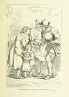 An illustration from Old English ballads. A collection of favourite ballads of the olden time, etc (1888)