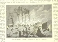 An illustration from Sketches of African Scenery, from Zanzibar to the Victoria Nyanza, being a series of coloured lithographic pictures, from sketches by ... T. O'Neill. (The larger part of the letterpress is from a journal kept by T. O'Neill.) (1878)