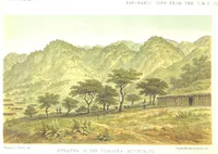 Picture 10 of 22 from Sketches of African Scenery, from Zanzibar to the Victoria Nyanza, being a series of coloured lithographic pictures, from sketches by ... T. O'Neill. (The larger part of the letterpress is from a journal kept by T. O'Neill.) (1878), leaf 22