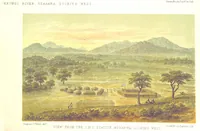 Picture 11 of 22 from Sketches of African Scenery, from Zanzibar to the Victoria Nyanza, being a series of coloured lithographic pictures, from sketches by ... T. O'Neill. (The larger part of the letterpress is from a journal kept by T. O'Neill.) (1878), leaf 23