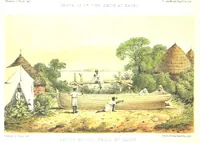 Picture 16 of 22 from Sketches of African Scenery, from Zanzibar to the Victoria Nyanza, being a series of coloured lithographic pictures, from sketches by ... T. O'Neill. (The larger part of the letterpress is from a journal kept by T. O'Neill.) (1878), leaf 30