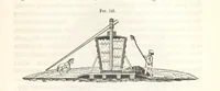 An illustration from A Treatise on Metallurgy; comprising mining, and general and particular metallurgical operations, etc (1852)