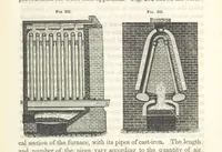 An illustration from A Treatise on Metallurgy; comprising mining, and general and particular metallurgical operations, etc (1852)