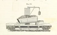 An illustration from A Treatise on Metallurgy; comprising mining, and general and particular metallurgical operations, etc (1852)