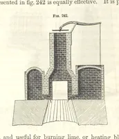 An illustration from A Treatise on Metallurgy; comprising mining, and general and particular metallurgical operations, etc (1852)