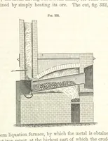 An illustration from A Treatise on Metallurgy; comprising mining, and general and particular metallurgical operations, etc (1852)