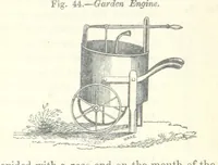 An illustration from Farming Implements, their various uses and recent modern improvements compared with the old machines. By F. D. P (1847)