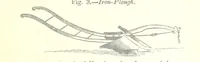 An illustration from Farming Implements, their various uses and recent modern improvements compared with the old machines. By F. D. P (1847)