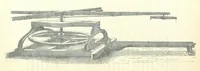 An illustration from Farming Implements, their various uses and recent modern improvements compared with the old machines. By F. D. P (1847)