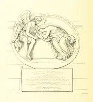 An illustration from Mottoes for Monuments, or Epitaphs selected for study or application ... Illustrated with designs by Flaxman and others (1872)