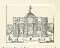 Picture 44 of 88 from Les Curiositez de Paris. Par M. L. R. Réimprimées d'après l'édition originale de 1716, etc. [Variously attributed to Claude Marin Saugrain and George Louis Le Rouge, but more probably by the former. Edited by Anatole de Courde de Montaiglon (1883), leaf 164
