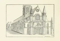 Picture 59 of 88 from Les Curiositez de Paris. Par M. L. R. Réimprimées d'après l'édition originale de 1716, etc. [Variously attributed to Claude Marin Saugrain and George Louis Le Rouge, but more probably by the former. Edited by Anatole de Courde de Montaiglon (1883), leaf 240