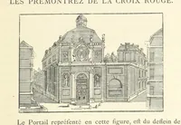 An illustration from Les Curiositez de Paris. Par M. L. R. Réimprimées d'après l'édition originale de 1716, etc. [Variously attributed to Claude Marin Saugrain and George Louis Le Rouge, but more probably by the former. Edited by Anatole de Courde de Montaiglon (1883)