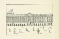 Picture 11 of 88 from Les Curiositez de Paris. Par M. L. R. Réimprimées d'après l'édition originale de 1716, etc. [Variously attributed to Claude Marin Saugrain and George Louis Le Rouge, but more probably by the former. Edited by Anatole de Courde de Montaiglon (1883), leaf 62