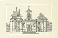 Picture 19 of 88 from Les Curiositez de Paris. Par M. L. R. Réimprimées d'après l'édition originale de 1716, etc. [Variously attributed to Claude Marin Saugrain and George Louis Le Rouge, but more probably by the former. Edited by Anatole de Courde de Montaiglon (1883), leaf 82