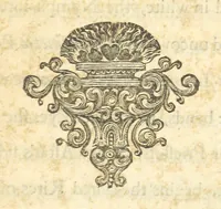 An illustration from Poems on several occasions ... Published [with a dedication, in verse] by Mr. Pope. (Visions [in prose], published in the Spectators, etc.) (1722)