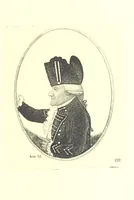 An illustration from A series of original Portraits and Caricature Etchings by ... J. Kay; ... with biographical sketches and illustrative anecdotes. [Edited by H. P (1877)