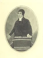 Picture 47 of 194 from A series of original Portraits and Caricature Etchings by ... J. Kay; ... with biographical sketches and illustrative anecdotes. [Edited by H. P (1877), leaf 239