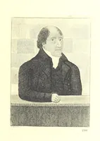 An illustration from A series of original Portraits and Caricature Etchings by ... J. Kay; ... with biographical sketches and illustrative anecdotes. [Edited by H. P (1877)