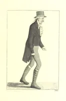 An illustration from A series of original Portraits and Caricature Etchings by ... J. Kay; ... with biographical sketches and illustrative anecdotes. [Edited by H. P (1877)