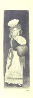 An illustration from A series of original Portraits and Caricature Etchings by ... J. Kay; ... with biographical sketches and illustrative anecdotes. [Edited by H. P (1877)