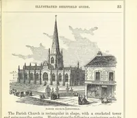 An illustration from Pawson and Brailsford's Illustrated Guide to Sheffield and neighbourhood, etc (1862)