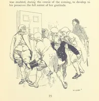 An illustration from Headlong Hall, and Nightmare Abbey ... With an introduction by George Saintsbury (1896)