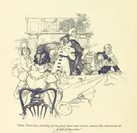 An illustration from Headlong Hall, and Nightmare Abbey ... With an introduction by George Saintsbury (1896)