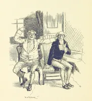 An illustration from Headlong Hall, and Nightmare Abbey ... With an introduction by George Saintsbury (1896)