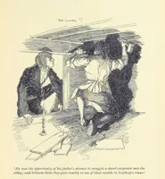 An illustration from Headlong Hall, and Nightmare Abbey ... With an introduction by George Saintsbury (1896)