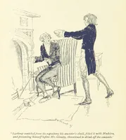 An illustration from Headlong Hall, and Nightmare Abbey ... With an introduction by George Saintsbury (1896)