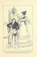 An illustration from Headlong Hall, and Nightmare Abbey ... With an introduction by George Saintsbury (1896)