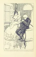 An illustration from Headlong Hall, and Nightmare Abbey ... With an introduction by George Saintsbury (1896)