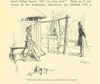 An illustration from Gryll Grange ... With an introduction by George Saintsbury (1896)