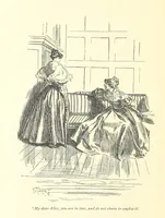 An illustration from Gryll Grange ... With an introduction by George Saintsbury (1896)