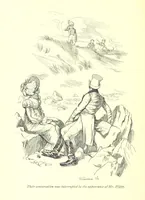 An illustration from Melincourt, or Sir Oran Haut-Ton ... With an introduction by George Saintsbury (1896)
