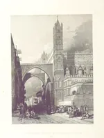 An illustration from Il Mediterraneo illustrato, le sue isole e le sue spiagge ... opera illustrata da sessantaquattro magnifiche incisioni in acciaio eseguite dai più distinti artisti di Londra, su i disegni originali levati sopra luogo dai sigg. W. L. Leitch, Sir Grenville Temple, Baronetto, e Allen ... preceduta da un saggio storico sul Mediterraneo, e compilata dal bibliofilo M. Malagoli Vecchi sulle tracce del signor C. Pellé, etc (1841)