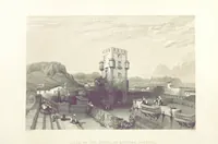 An illustration from Il Mediterraneo illustrato, le sue isole e le sue spiagge ... opera illustrata da sessantaquattro magnifiche incisioni in acciaio eseguite dai più distinti artisti di Londra, su i disegni originali levati sopra luogo dai sigg. W. L. Leitch, Sir Grenville Temple, Baronetto, e Allen ... preceduta da un saggio storico sul Mediterraneo, e compilata dal bibliofilo M. Malagoli Vecchi sulle tracce del signor C. Pellé, etc (1841)