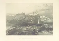 An illustration from Il Mediterraneo illustrato, le sue isole e le sue spiagge ... opera illustrata da sessantaquattro magnifiche incisioni in acciaio eseguite dai più distinti artisti di Londra, su i disegni originali levati sopra luogo dai sigg. W. L. Leitch, Sir Grenville Temple, Baronetto, e Allen ... preceduta da un saggio storico sul Mediterraneo, e compilata dal bibliofilo M. Malagoli Vecchi sulle tracce del signor C. Pellé, etc (1841)
