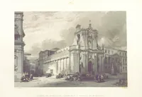 An illustration from Il Mediterraneo illustrato, le sue isole e le sue spiagge ... opera illustrata da sessantaquattro magnifiche incisioni in acciaio eseguite dai più distinti artisti di Londra, su i disegni originali levati sopra luogo dai sigg. W. L. Leitch, Sir Grenville Temple, Baronetto, e Allen ... preceduta da un saggio storico sul Mediterraneo, e compilata dal bibliofilo M. Malagoli Vecchi sulle tracce del signor C. Pellé, etc (1841)