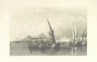 An illustration from Il Mediterraneo illustrato, le sue isole e le sue spiagge ... opera illustrata da sessantaquattro magnifiche incisioni in acciaio eseguite dai più distinti artisti di Londra, su i disegni originali levati sopra luogo dai sigg. W. L. Leitch, Sir Grenville Temple, Baronetto, e Allen ... preceduta da un saggio storico sul Mediterraneo, e compilata dal bibliofilo M. Malagoli Vecchi sulle tracce del signor C. Pellé, etc (1841)