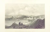 An illustration from Il Mediterraneo illustrato, le sue isole e le sue spiagge ... opera illustrata da sessantaquattro magnifiche incisioni in acciaio eseguite dai più distinti artisti di Londra, su i disegni originali levati sopra luogo dai sigg. W. L. Leitch, Sir Grenville Temple, Baronetto, e Allen ... preceduta da un saggio storico sul Mediterraneo, e compilata dal bibliofilo M. Malagoli Vecchi sulle tracce del signor C. Pellé, etc (1841)