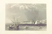 An illustration from Il Mediterraneo illustrato, le sue isole e le sue spiagge ... opera illustrata da sessantaquattro magnifiche incisioni in acciaio eseguite dai più distinti artisti di Londra, su i disegni originali levati sopra luogo dai sigg. W. L. Leitch, Sir Grenville Temple, Baronetto, e Allen ... preceduta da un saggio storico sul Mediterraneo, e compilata dal bibliofilo M. Malagoli Vecchi sulle tracce del signor C. Pellé, etc (1841)