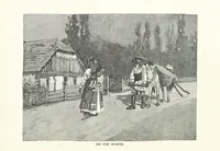 Picture 47 of 83 from To Gipsyland ... Illustrated by J. Pennell (1893), leaf 183
