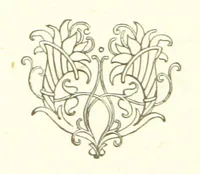 An illustration from The Muses of Mayfair. Selections from vers de société of the nineteenth century. (Translations from the French and German. By E. Grey.) (1874)
