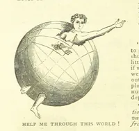 An illustration from The Muses of Mayfair. Selections from vers de société of the nineteenth century. (Translations from the French and German. By E. Grey.) (1874)