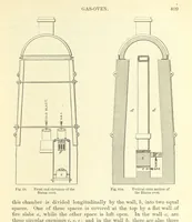 An illustration from Metallurgy. The art of extracting metals from their ores, and adapting them to various purposes of manufacture, etc (1861)